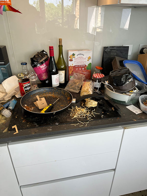View a before Image of A recent clearance and sanitisation job we undertook in West London Image 2