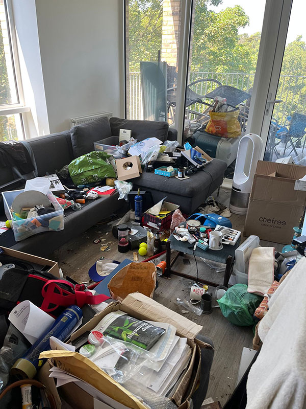 View a after Image of A recent clearance and sanitisation job we undertook in West London Image 4