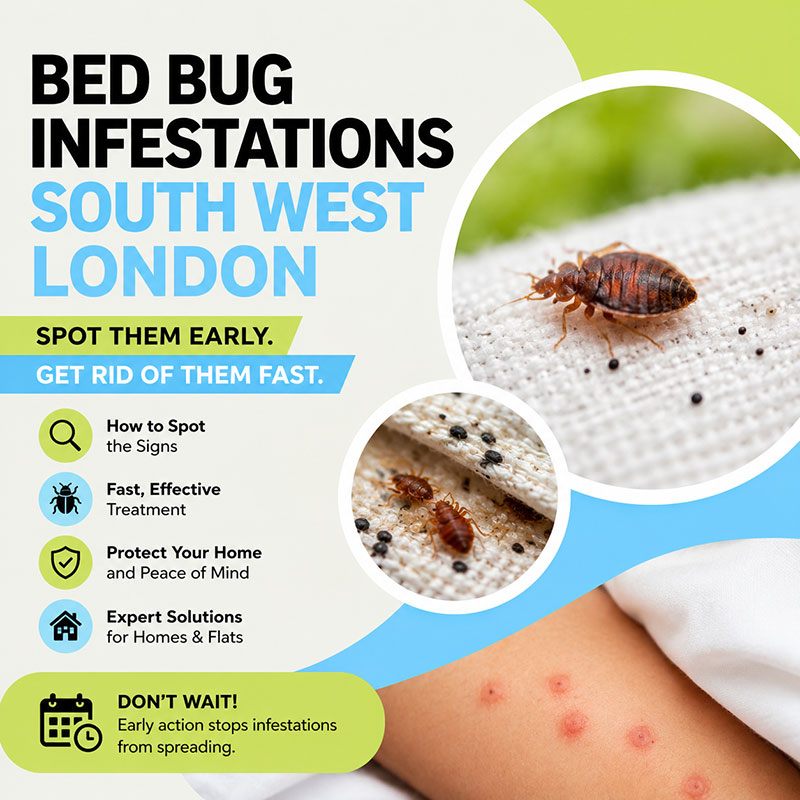 Bed Bugs in South West London: How to Spot an Infestation and Get Rid of Them Fast