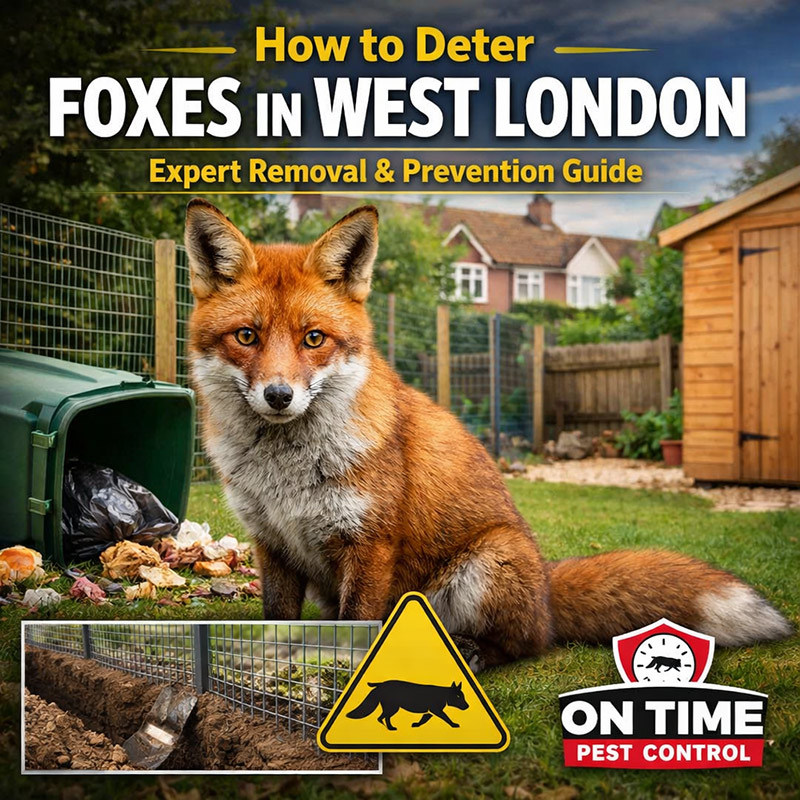How to Deter Foxes in West London: Expert Removal & Prevention Guide