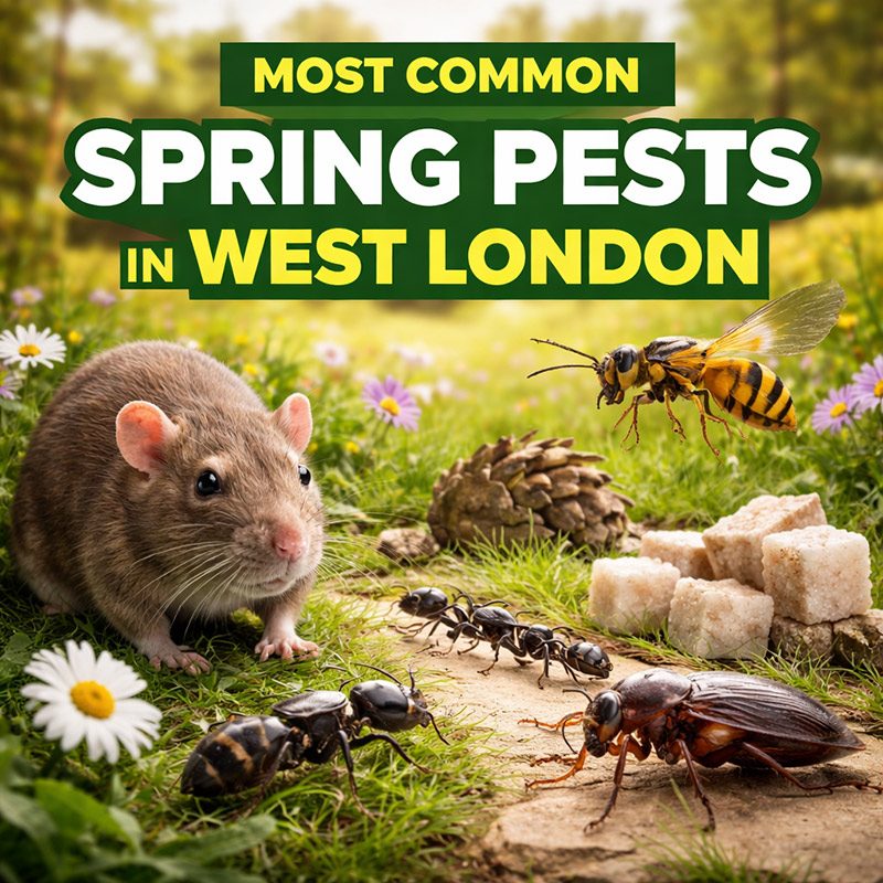 Most Common Spring Pests in West London and How to Prevent Them