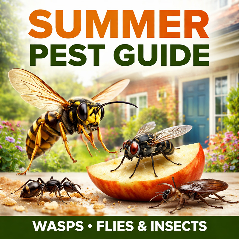 Summer Pest Guide: Wasps, Flies, and Insects in West London Homes